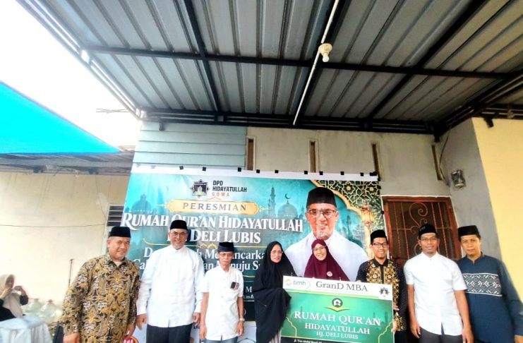 Peresmian Rumah Qur’an Hidayatullah Hj. Deli Lubis di Gowa